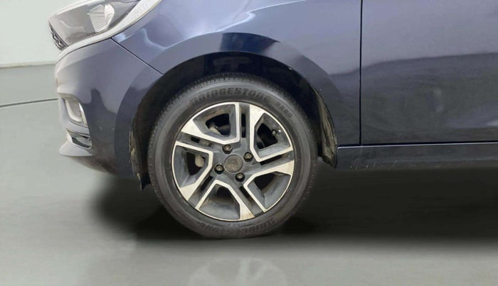 2021 Tata TIGOR XZ PLUS PETROL, Petrol, Manual, 17,004 km, Left Front Wheel