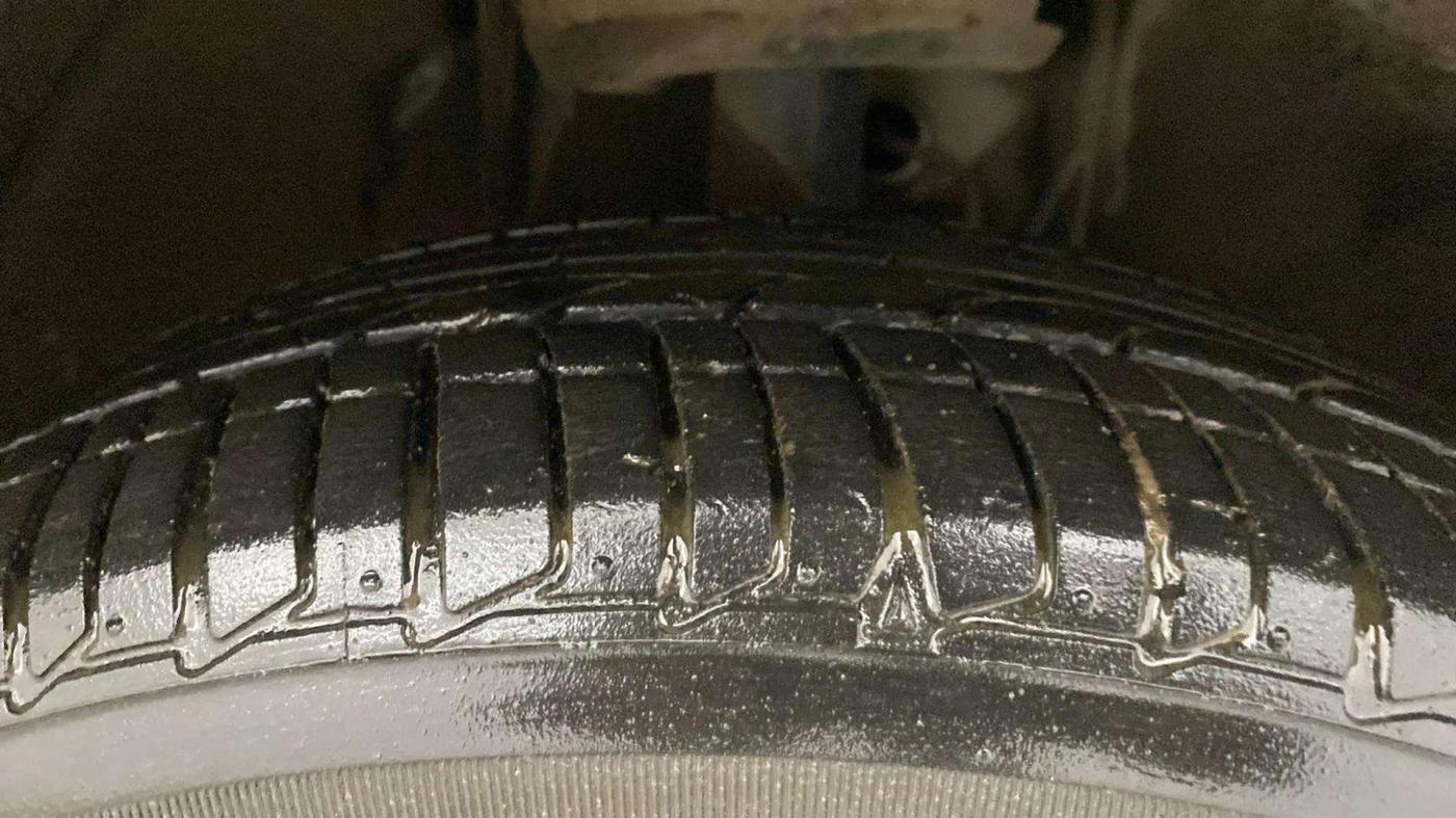 2021 Tata TIGOR XZ PLUS PETROL, Petrol, Manual, 17,004 km, Right Front Tyre Tread