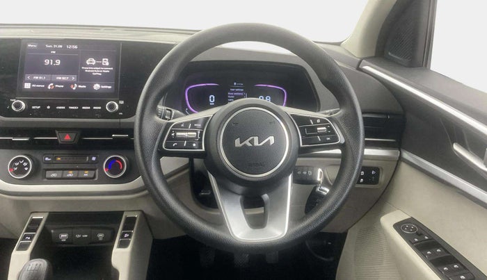 2023 KIA CARENS PRESTIGE 1.5 PETROL 7 STR, Petrol, Manual, 10,215 km, Steering Wheel Close Up