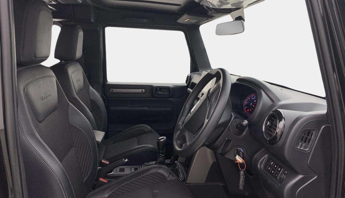 2021 Mahindra Thar LX HT PETROL 4WD MT, Petrol, Manual, 36,727 km, Right Side Front Door Cabin