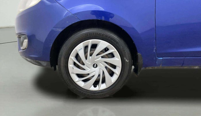2015 Tata Zest XMS PETROL, Petrol, Manual, 50,008 km, Left Front Wheel