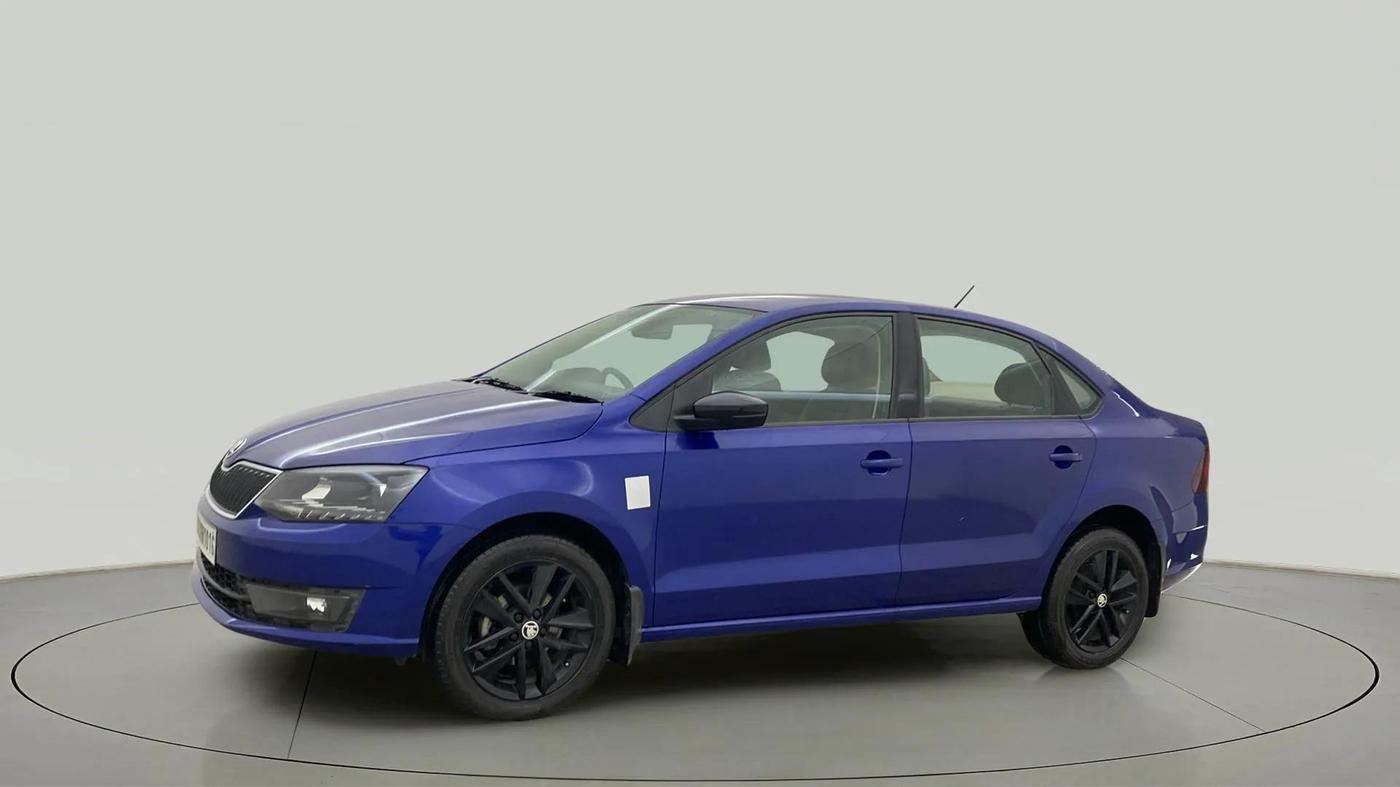 2019 Skoda Rapid AMBITION 1.5 TDI AT, Diesel, Automatic, 57,817 km, Left Front Diagonal