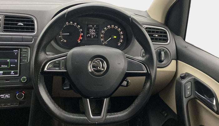 2019 Skoda Rapid AMBITION 1.5 TDI AT, Diesel, Automatic, 57,817 km, Steering Wheel Close Up