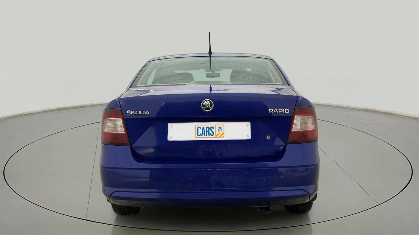 2019 Skoda Rapid AMBITION 1.5 TDI AT, Diesel, Automatic, 57,817 km, Back/Rear