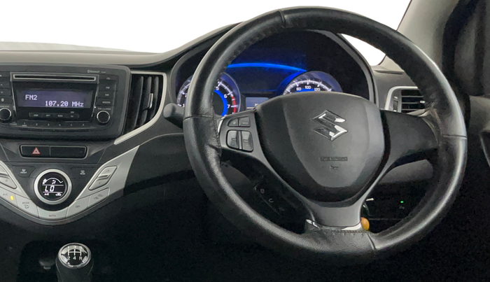 2018 Maruti Baleno DELTA PETROL 1.2, Petrol, Manual, 35,810 km, Steering Wheel Close Up