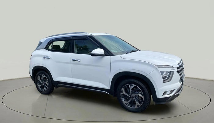 2021 Hyundai Creta SX (O) 1.5 DIESEL, Diesel, Manual, 93,196 km, Right Front Diagonal
