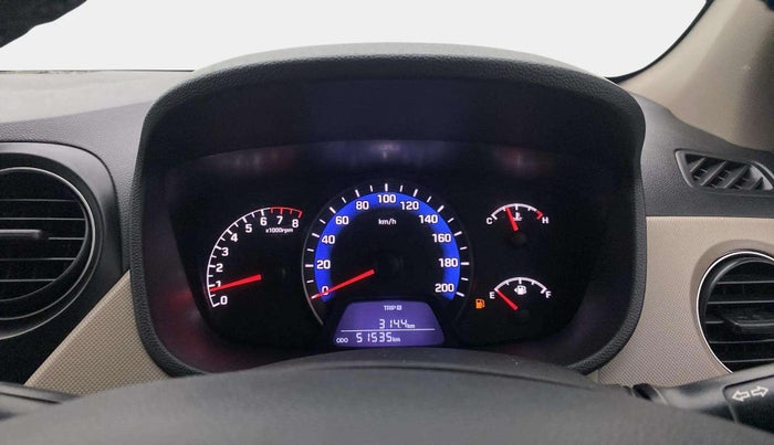 2017 Hyundai Xcent S 1.2, Petrol, Manual, 51,527 km, Odometer Image