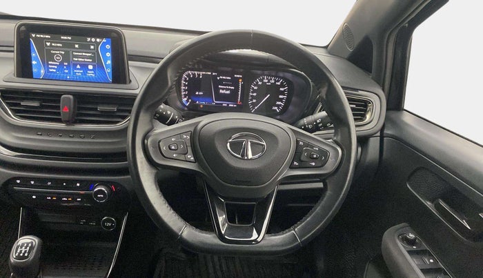 2023 Tata ALTROZ XZ Plus (S) Dark Edition, Petrol, Manual, 8,582 km, Steering Wheel Close Up