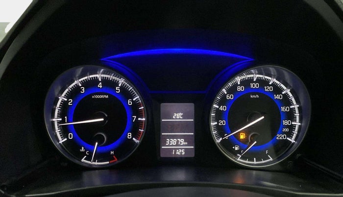 2017 Maruti Baleno DELTA PETROL 1.2, Petrol, Manual, 33,862 km, Odometer Image