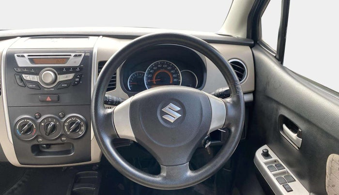 2015 Maruti Wagon R 1.0 VXI, Petrol, Manual, 80,028 km, Steering Wheel Close Up