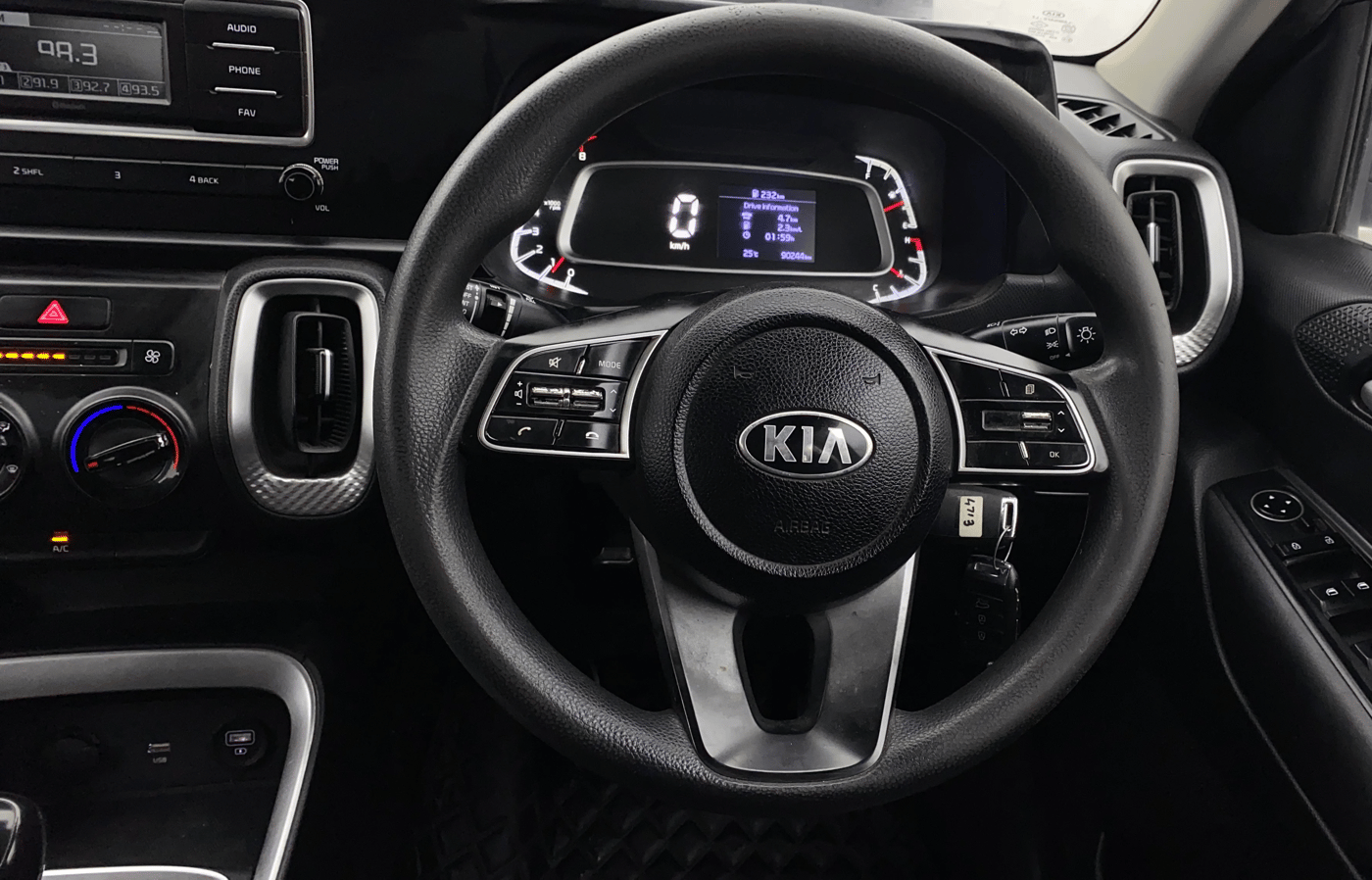 2020 KIA SONET HTK 1.2, Petrol, Manual, 90,391 km, Steering Wheel Close Up