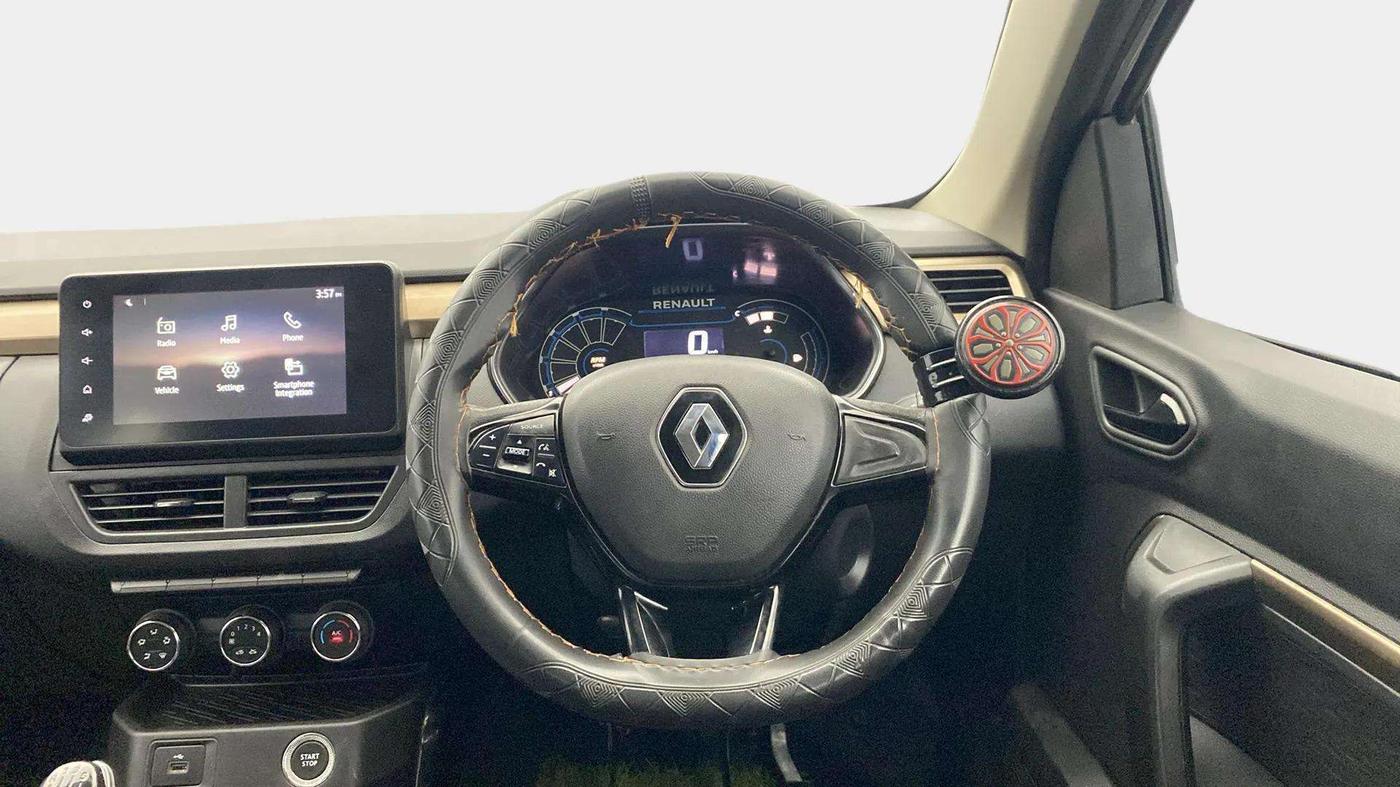 2022 Renault Kiger RXT (O) MT, Petrol, Manual, 60,295 km, Steering Wheel Close Up