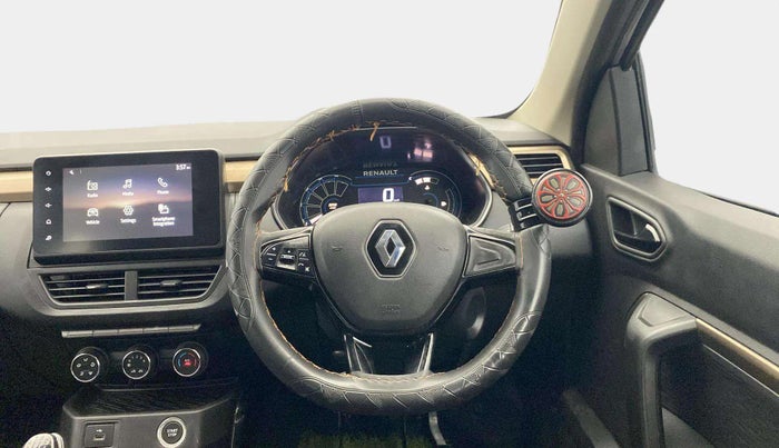 2022 Renault Kiger RXT (O) MT, Petrol, Manual, 60,295 km, Steering Wheel Close Up