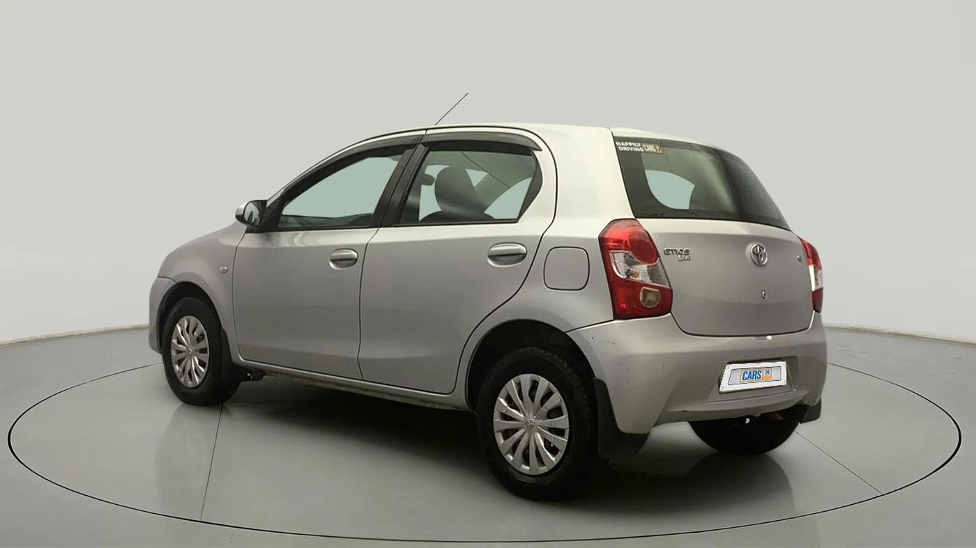 2013 Toyota Etios Liva G, Petrol, Manual, 56,157 km, Left Back Diagonal