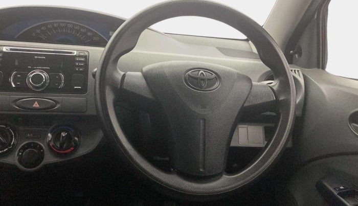 2013 Toyota Etios Liva G, Petrol, Manual, 56,135 km, Steering Wheel Close Up