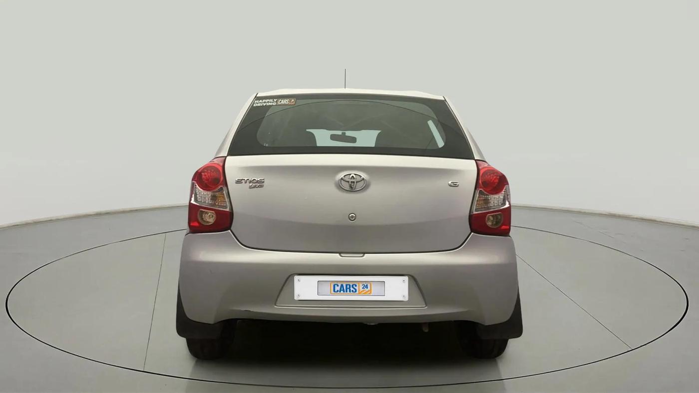 2013 Toyota Etios Liva G, Petrol, Manual, 56,157 km, Back/Rear