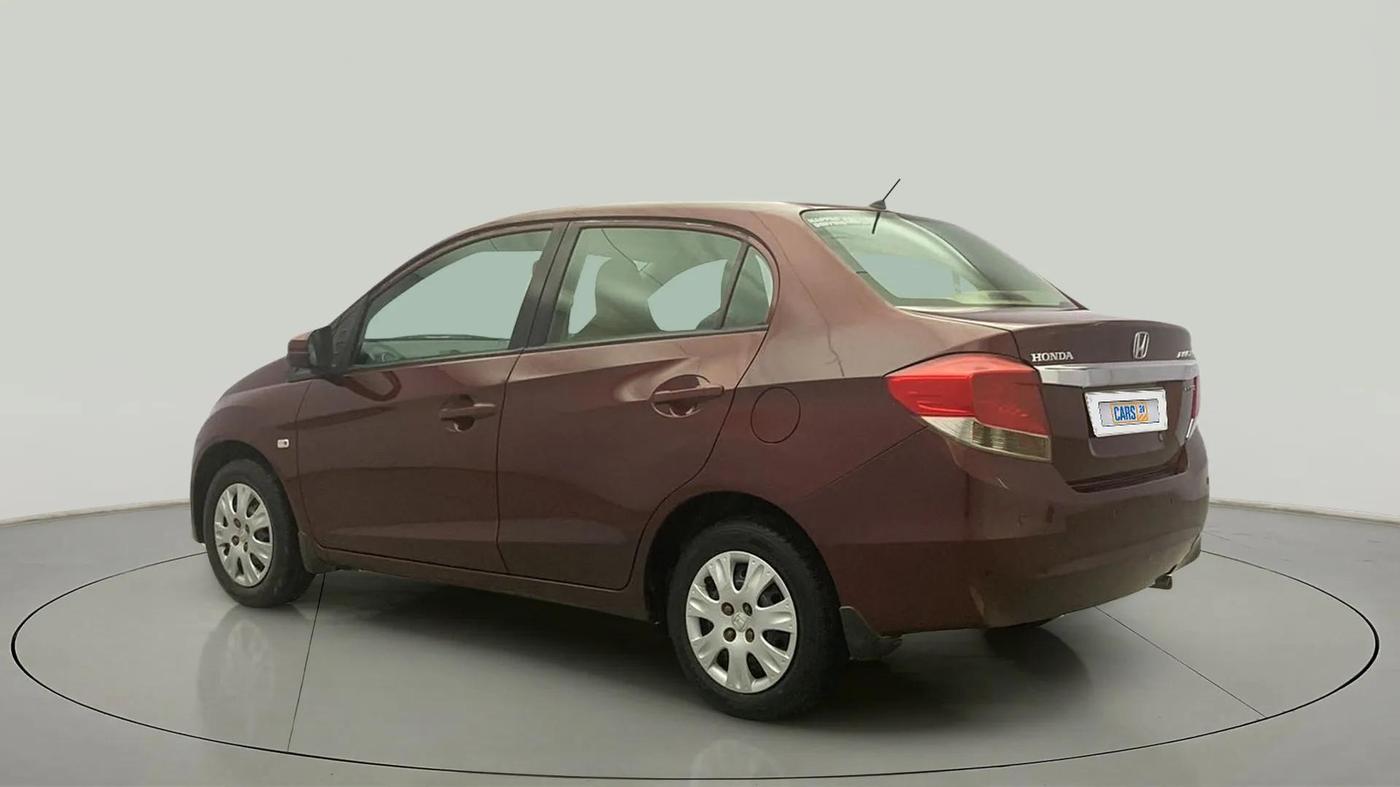 2015 Honda Amaze 1.2L I-VTEC S, Petrol, Manual, 60,091 km, Left Back Diagonal
