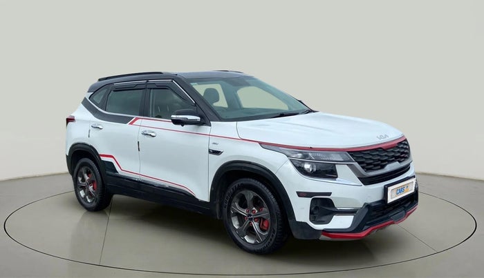2021 KIA SELTOS HTK PLUS 1.5 IMT, Petrol, Manual, 24,685 km, Right Front Diagonal