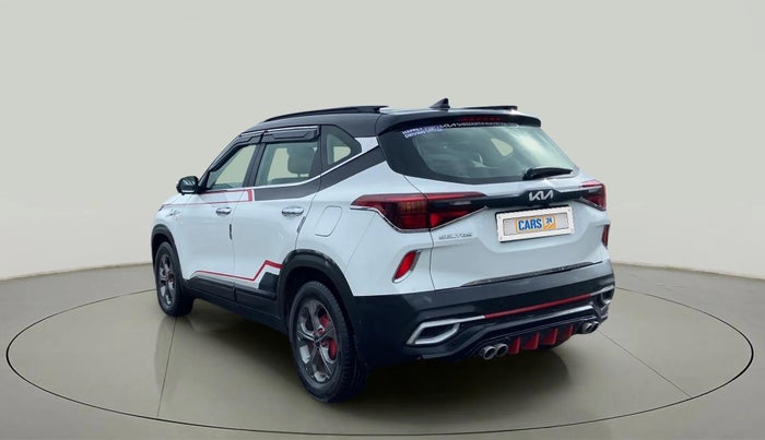 2021 KIA SELTOS HTK PLUS 1.5 IMT, Petrol, Manual, 24,685 km, Left Back Diagonal