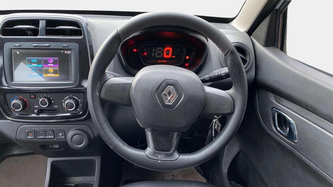 2019 Renault Kwid RXT 0.8 (O), Petrol, Manual, 22,091 km, Steering Wheel Close Up