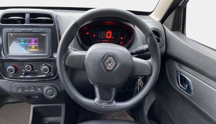 2019 Renault Kwid RXT 0.8 (O), Petrol, Manual, 22,091 km, Steering Wheel Close Up