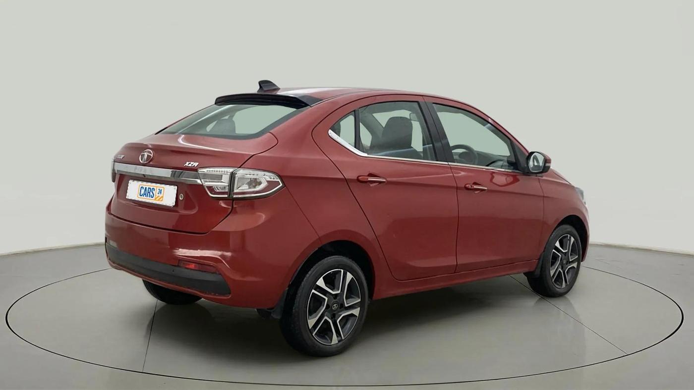 2019 Tata TIGOR XZA PLUS PETROL, Petrol, Automatic, 69,159 km, Right Back Diagonal