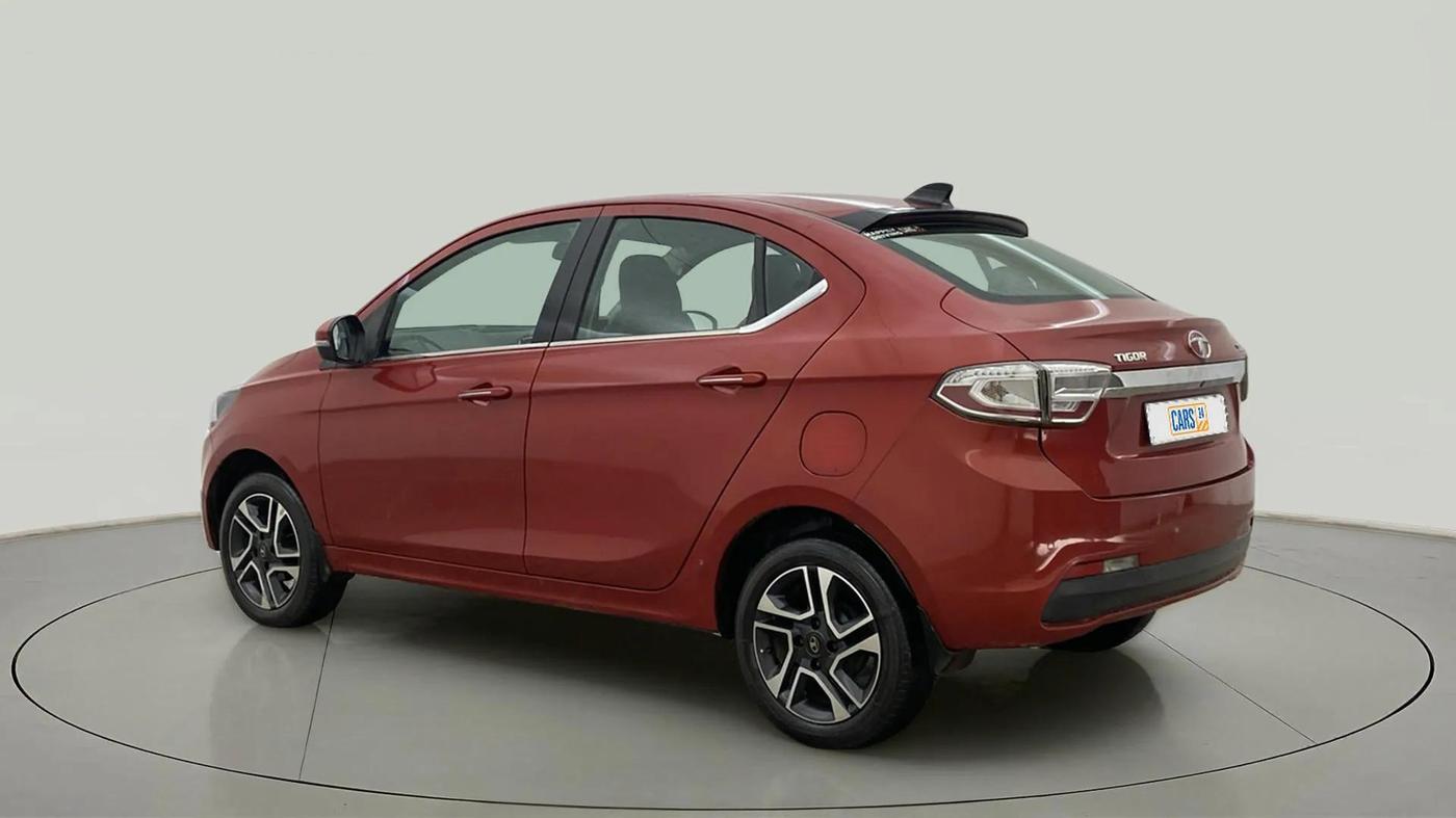 2019 Tata TIGOR XZA PLUS PETROL, Petrol, Automatic, 69,159 km, Left Back Diagonal