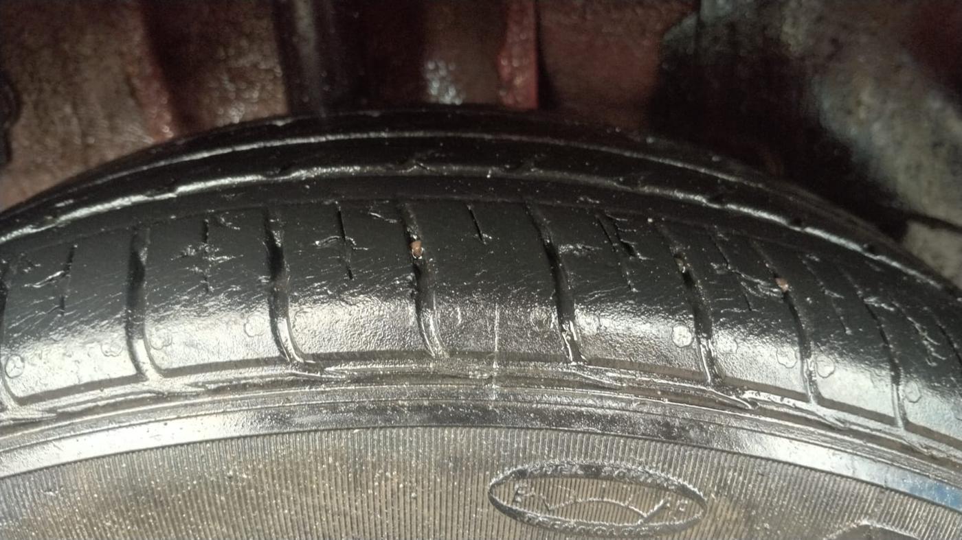 2019 Tata TIGOR XZA PLUS PETROL, Petrol, Automatic, 69,159 km, Right Rear Tyre Tread