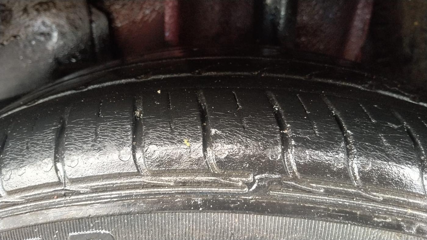 2019 Tata TIGOR XZA PLUS PETROL, Petrol, Automatic, 69,159 km, Left Rear Tyre Tread
