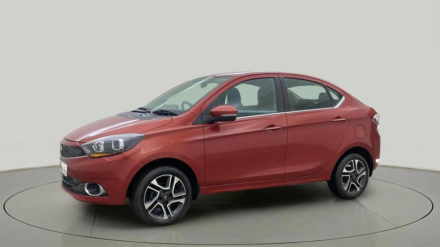 2019 Tata TIGOR XZA PLUS PETROL, Petrol, Automatic, 69,159 km, Left Front Diagonal