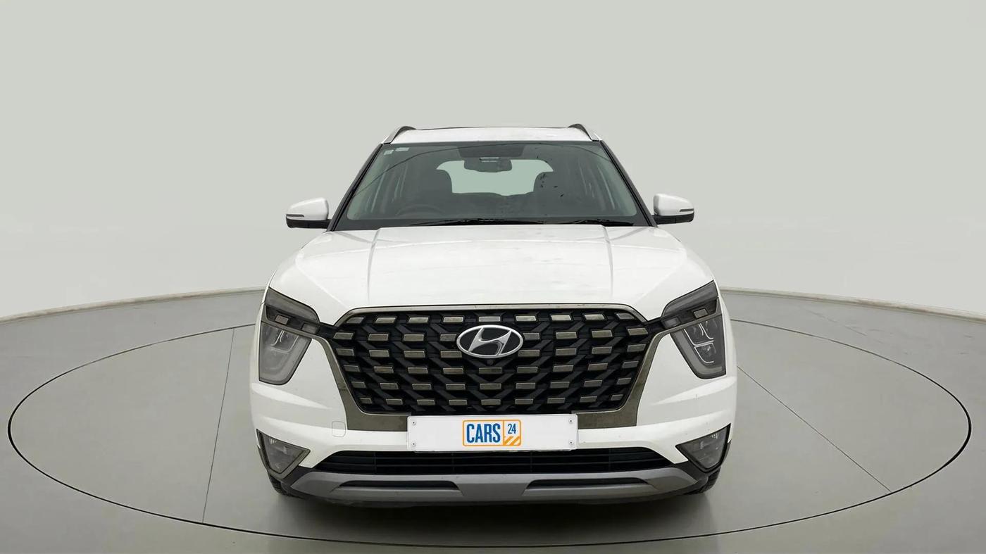 2021 Hyundai ALCAZAR PLATINUM(O) 6STR 1.5 AT, Diesel, Automatic, 1,01,870 km, Front