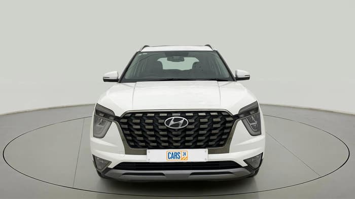 2021 Hyundai ALCAZAR PLATINUM(O) 6STR 1.5 AT, Diesel, Automatic, 1,01,870 km, Front
