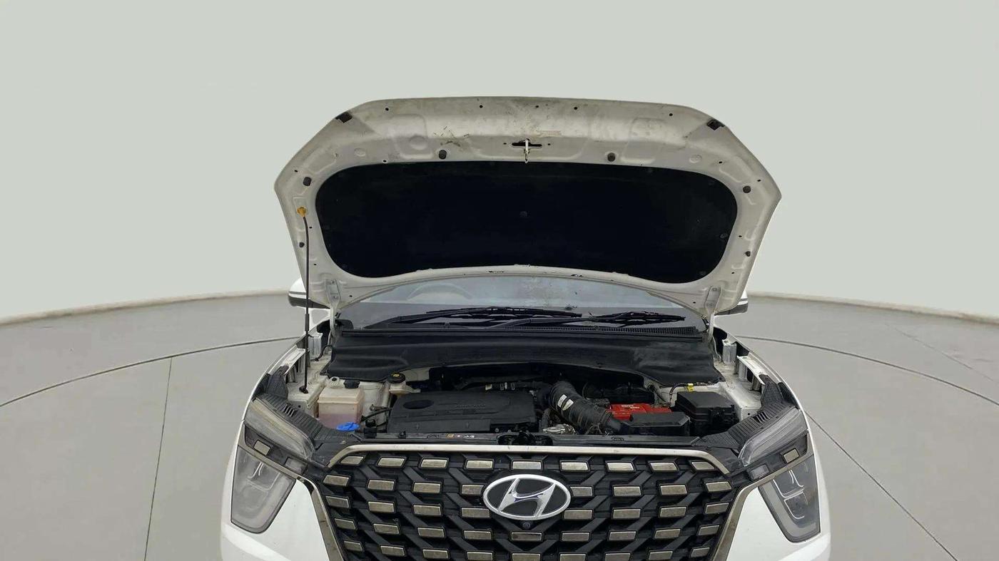 2021 Hyundai ALCAZAR PLATINUM(O) 6STR 1.5 AT, Diesel, Automatic, 1,01,870 km, Open Bonet