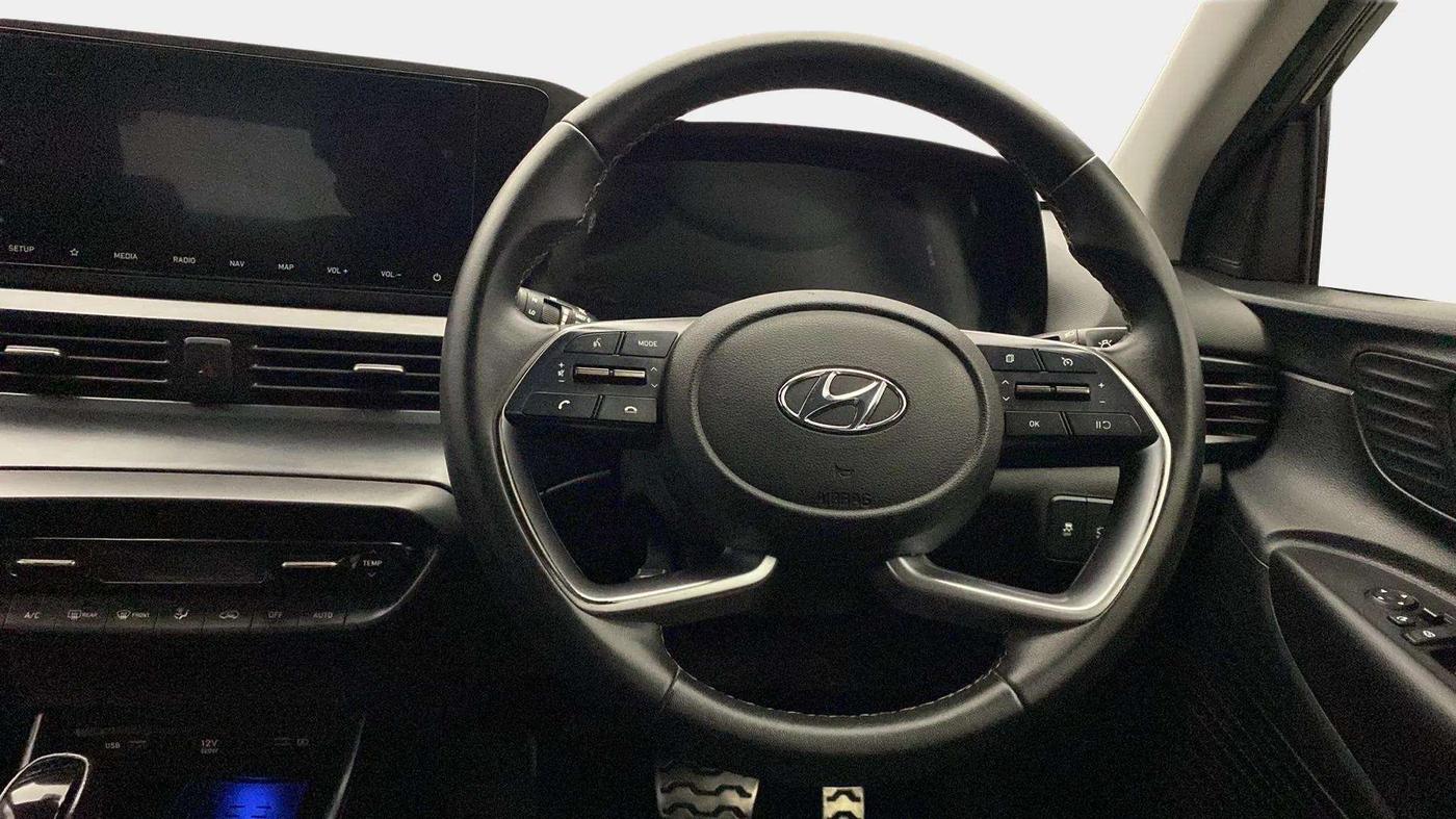 2020 Hyundai NEW I20 ASTA (O) 1.0 TURBO GDI DCT, Petrol, Automatic, 47,869 km, Steering Wheel Close Up