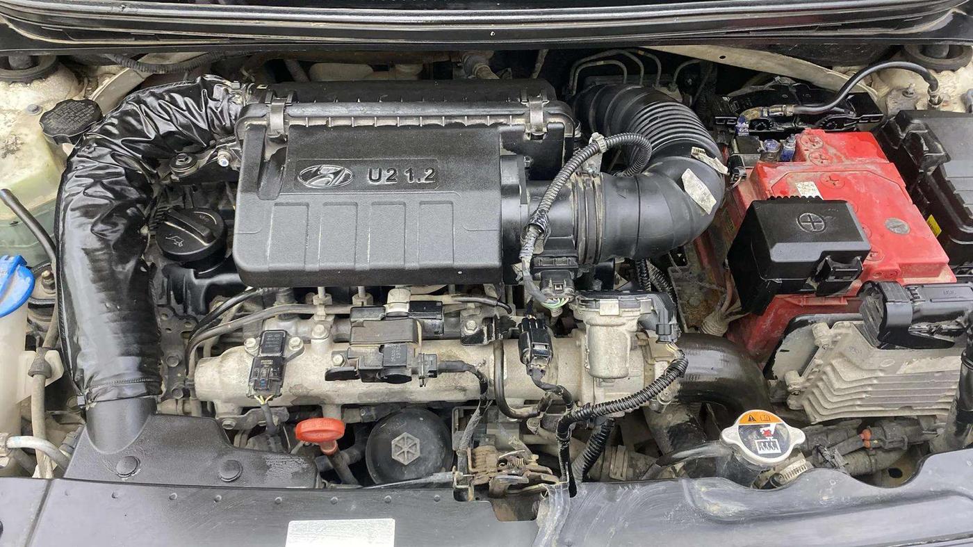2020 Hyundai AURA SX PLUS 1.2 AMT CRDI, Diesel, Automatic, 58,646 km, Engine View
