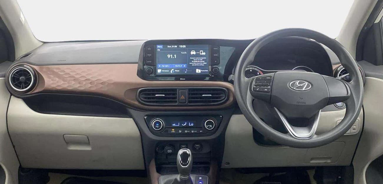 2020 Hyundai AURA SX PLUS 1.2 AMT CRDI, Diesel, Automatic, 58,646 km, Dashboard