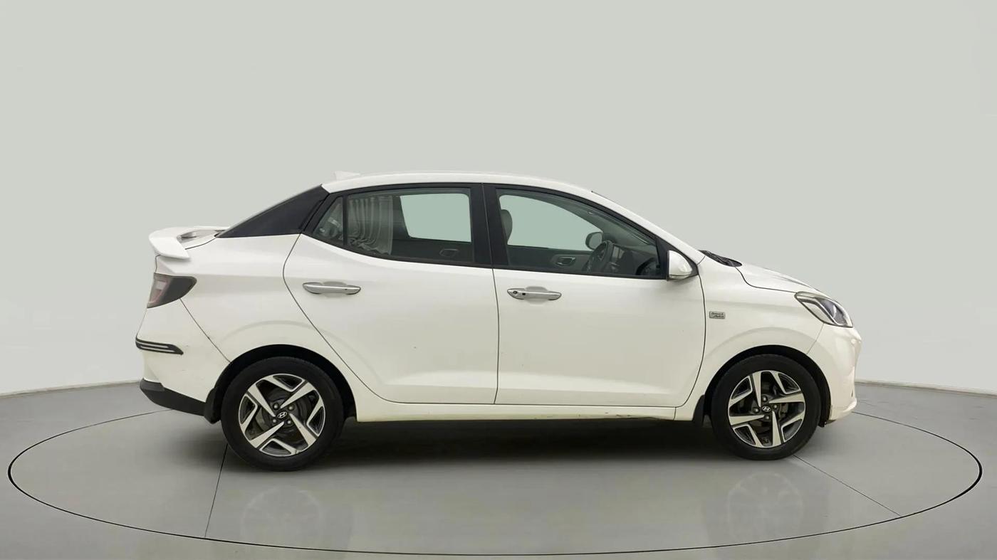 2020 Hyundai AURA SX PLUS 1.2 AMT CRDI, Diesel, Automatic, 58,646 km, Right Side View