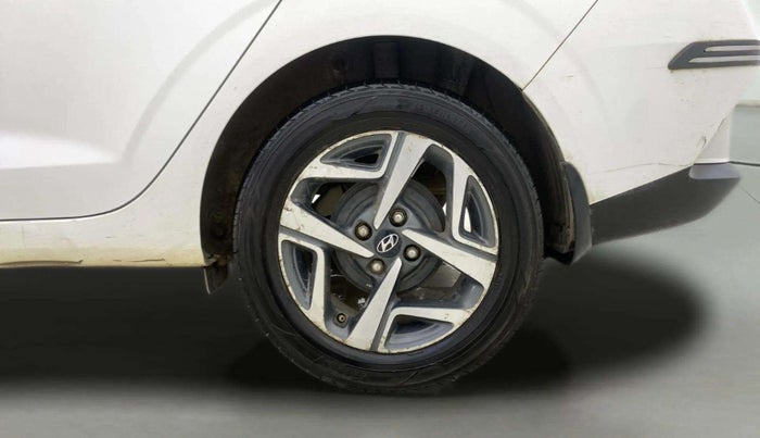 2020 Hyundai AURA SX PLUS 1.2 AMT CRDI, Diesel, Automatic, 57,572 km, Left Rear Wheel