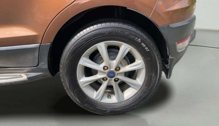 2018 Ford Ecosport TITANIUM 1.5L DIESEL, Diesel, Manual, 1,09,116 km, Left Rear Wheel