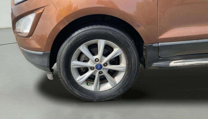 2018 Ford Ecosport TITANIUM 1.5L DIESEL, Diesel, Manual, 1,09,116 km, Left Front Wheel