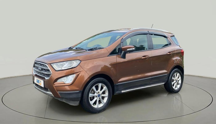2018 Ford Ecosport TITANIUM 1.5L DIESEL, Diesel, Manual, 1,09,116 km, Left Front Diagonal