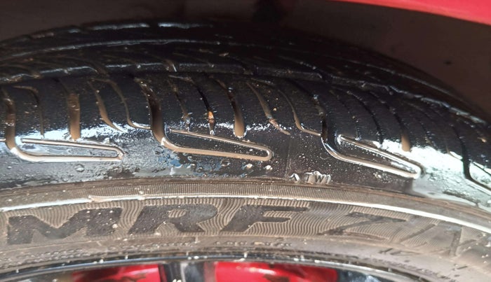 2015 Tata Nano TWIST XTA, Petrol, Automatic, 91,457 km, Left Front Tyre Tread