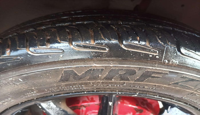 2015 Tata Nano TWIST XTA, Petrol, Automatic, 91,457 km, Right Front Tyre Tread