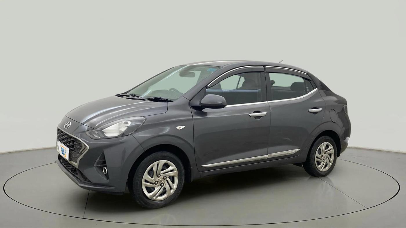 2021 Hyundai AURA S 1.2, Petrol, Manual, 36,493 km, Left Front Diagonal