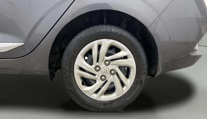 2021 Hyundai AURA S 1.2, Petrol, Manual, 36,493 km, Left Rear Wheel