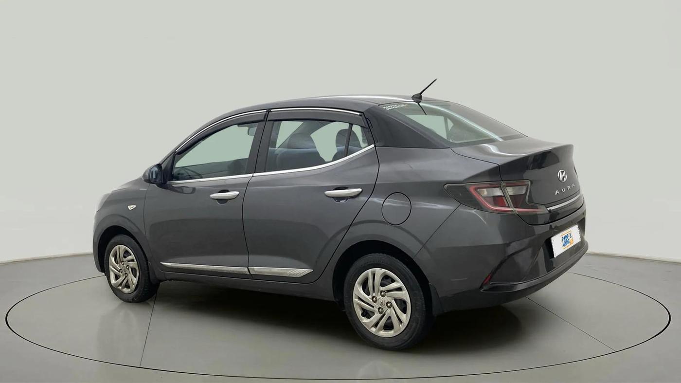 2021 Hyundai AURA S 1.2, Petrol, Manual, 36,493 km, Left Back Diagonal