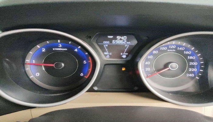 2013 Hyundai New Elantra 1.6 SX (O) MT CRDI, Diesel, Manual, 69,862 km, Odometer Image