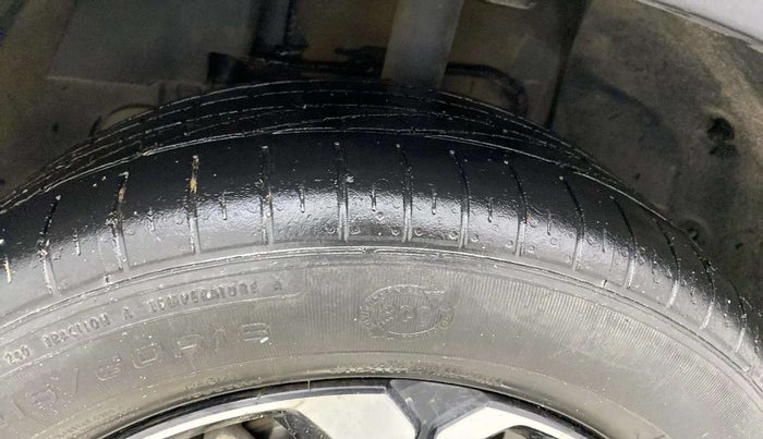 2021 Tata NEXON XZ PLUS PETROL, Petrol, Manual, 76,322 km, Left Front Tyre Tread