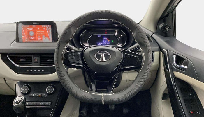 2021 Tata NEXON XZ PLUS PETROL, Petrol, Manual, 76,322 km, Steering Wheel Close Up