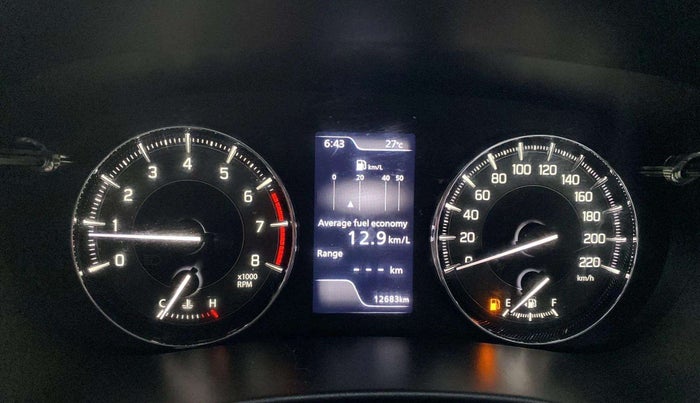 2022 Maruti Baleno ZETA PETROL 1.2, Petrol, Manual, 12,675 km, Odometer Image